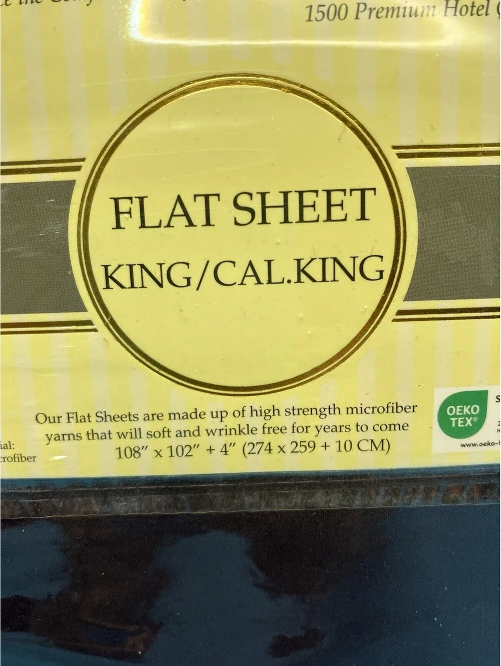 Elegant Comfort Wrinkle-Free 1500 Thread Count Egyptian California king Eggplant